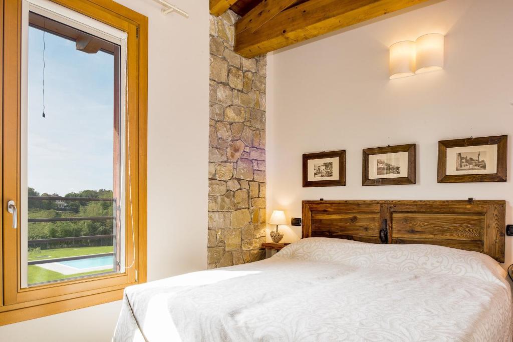Postel nebo postele na pokoji v ubytování Azienda Agricola Rovertondo