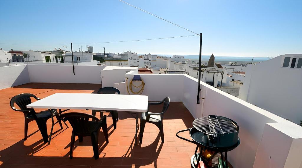 Apartamento Cerca del mar azotea privada con Barbacoa Solo alquilo a familias y parejas