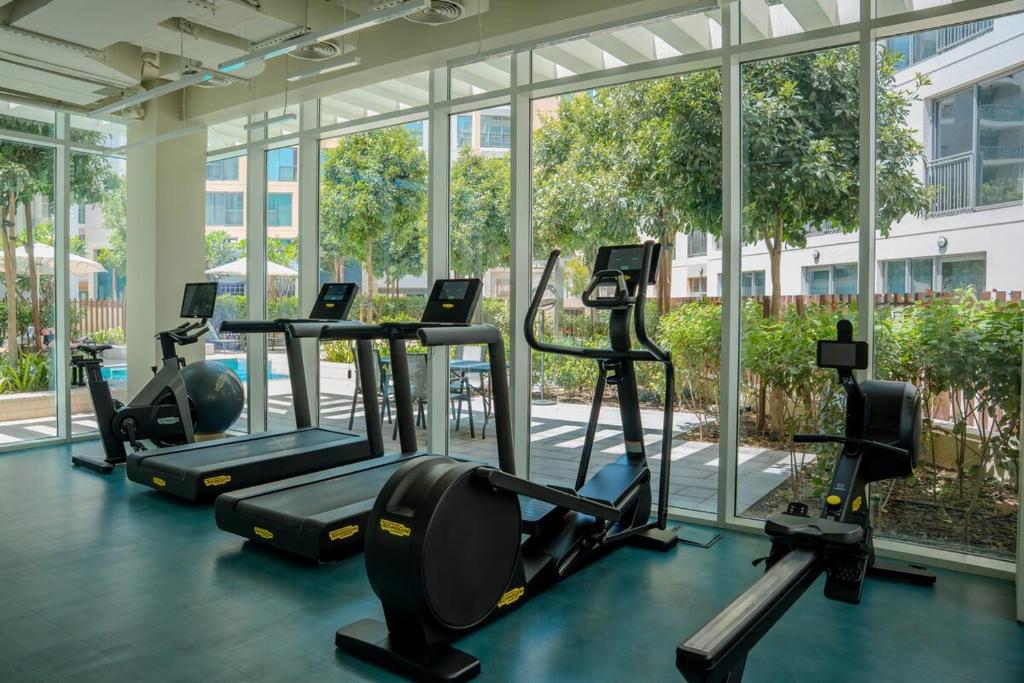 لابی و فضای عمومی Luxury Studio Flat in Al Zahia, Sharjah - Pool - Gym - تصویر ۵