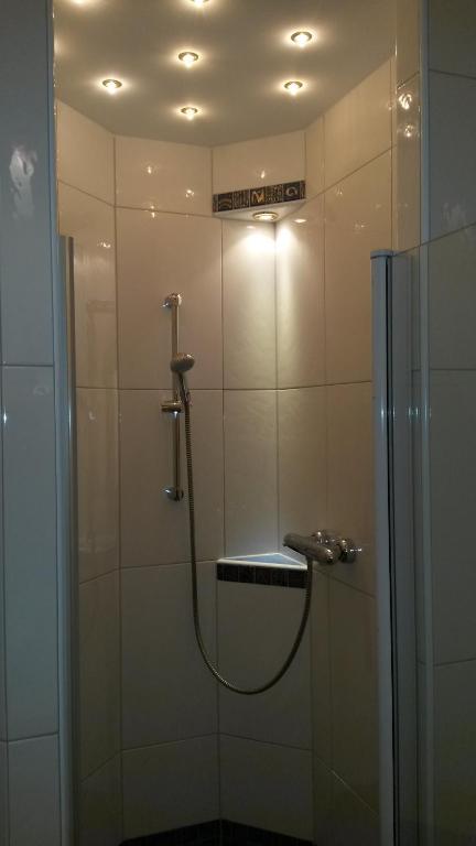 Koupelna v ubytování FeWo Wassertheurer