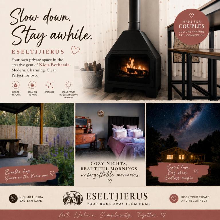 a collage of photos of aadobeadobeadobeadobeadobe at Eseltjiesrus in Nieu-Bethesda