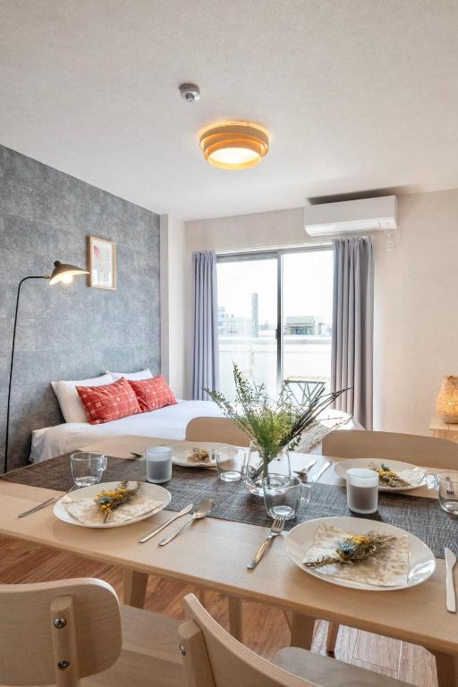 Hue Stay Tsuruhashi Korean Town 300m Workations and Extended Stays