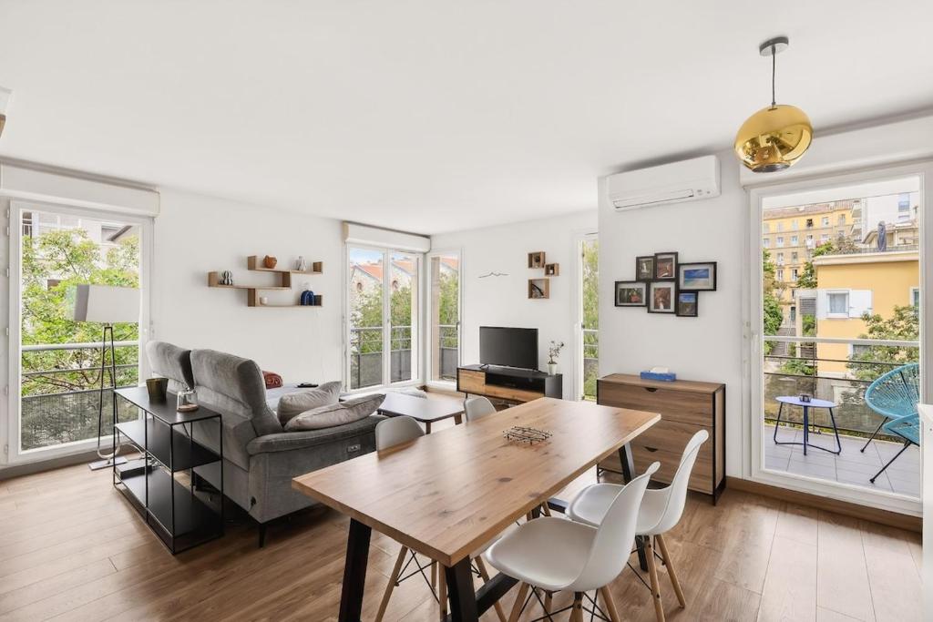 Duplex avec balcon & parking au cœur de Marseille