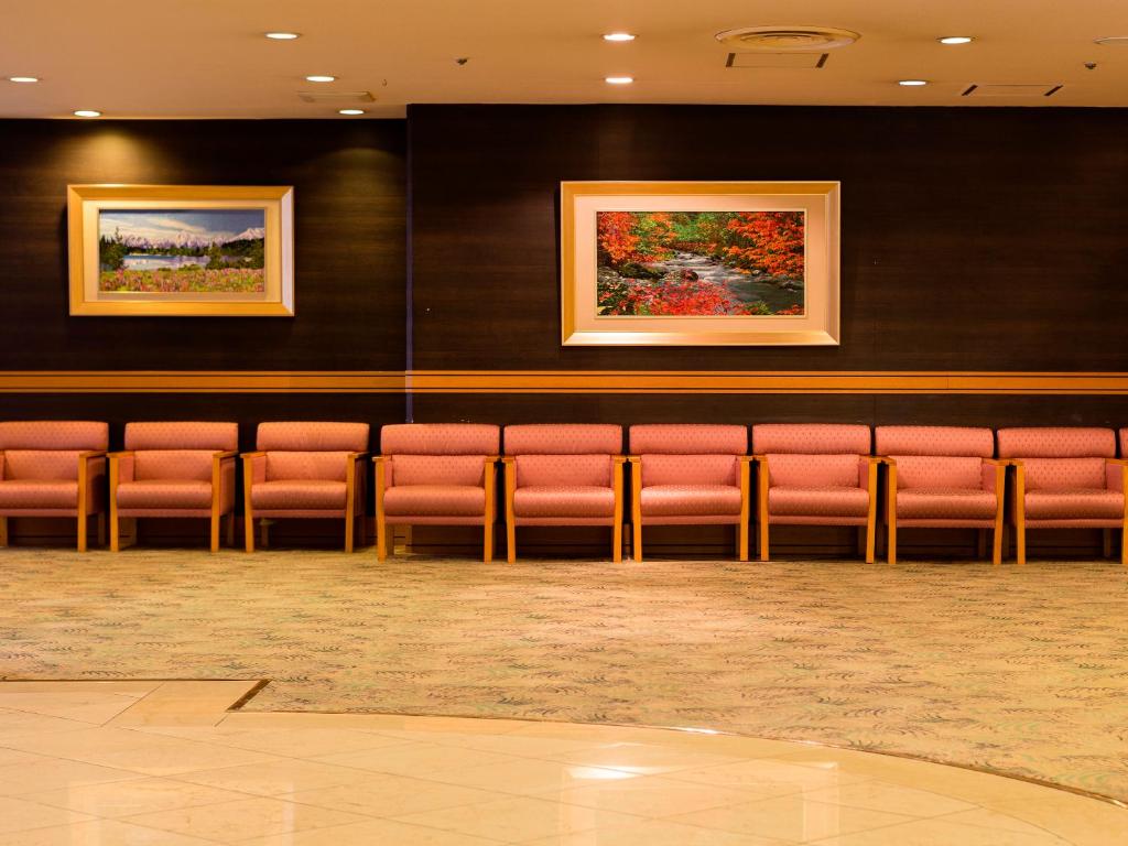 Posezení v ubytování Ark Hotel Osaka Shinsaibashi -ROUTE INN HOTELS-