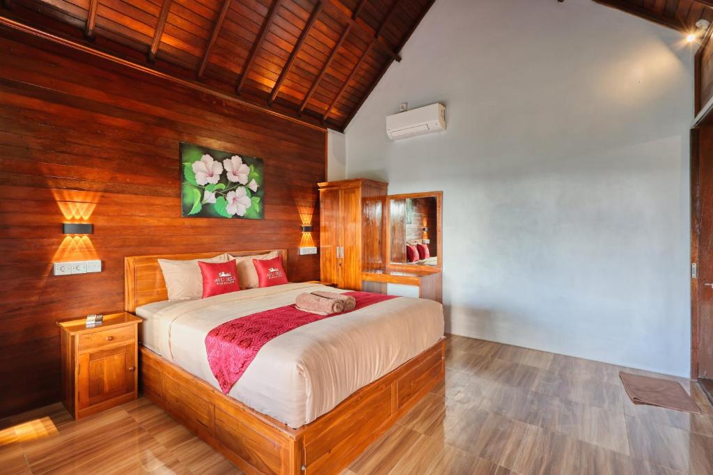 Ayu Hill Bungalows - Deluxe Double Room With Balcony