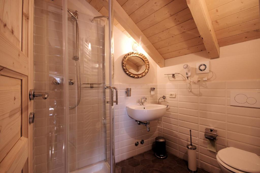 Baðherbergi á Guest House Al Castello