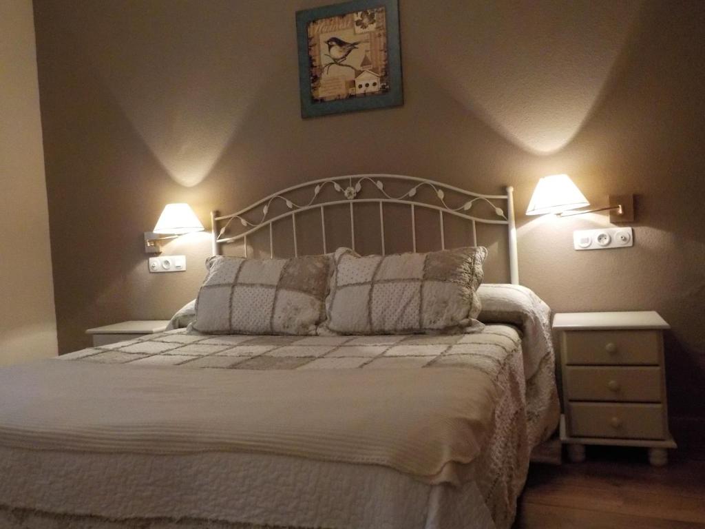 Postel nebo postele na pokoji v ubytování Casa Julio