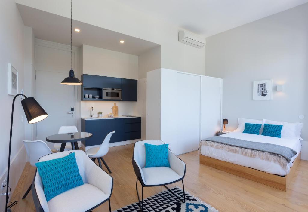 Seventyset Flats - Porto Historical Center - Estudio Con River View