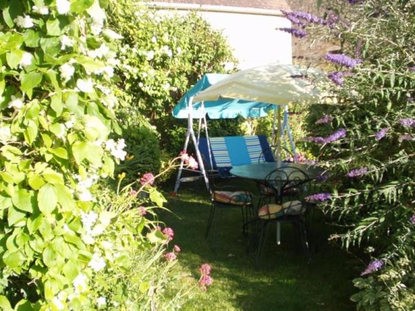 Zahrada ubytování Gîte de La Galaisière