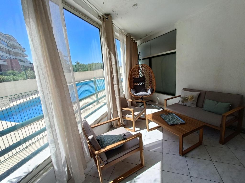 Superbe appartement accès direct plage, Sète Corniche