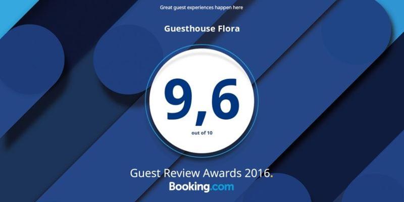Certifikát, hodnocení, plakát nebo jiný dokument vystavený v ubytování Guesthouse Flora