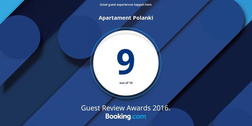 Certifikát, ocenenie alebo iný dokument vystavený v ubytovaní Apartament z basenem Polanki