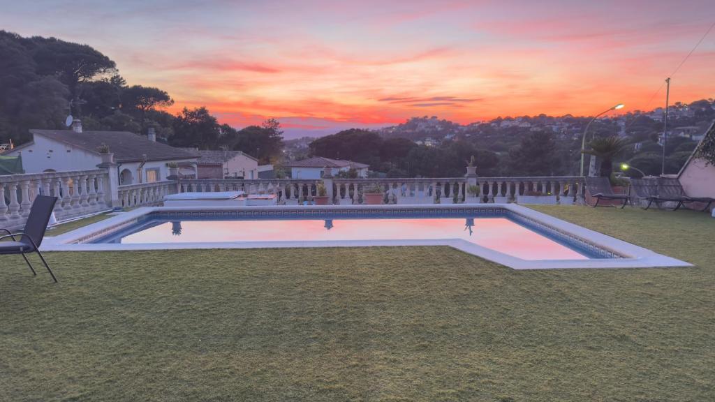 Villa del Lago Lloret Studio Piscina Privada Jardín