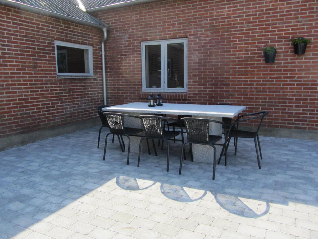 Patio nebo venkovní prostory v ubytování Vestervang Bed & Breakfast