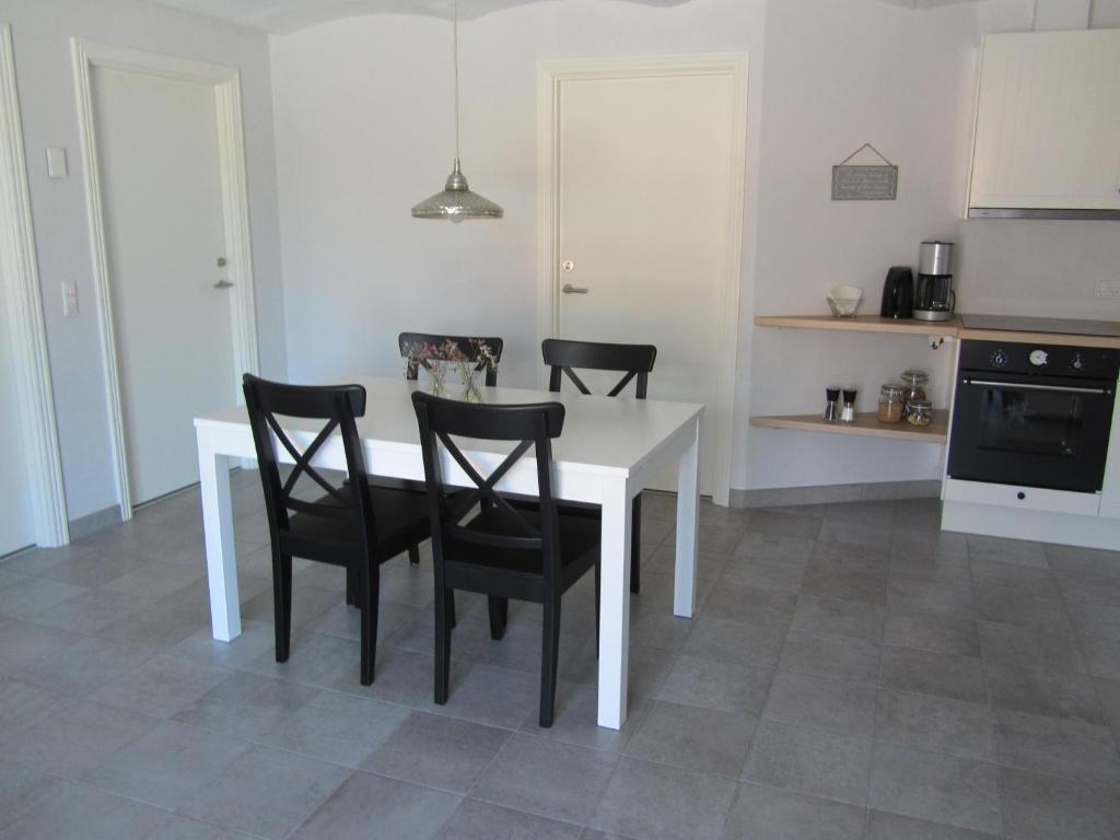 Kuchyň nebo kuchyňský kout v ubytování Vestervang Bed & Breakfast