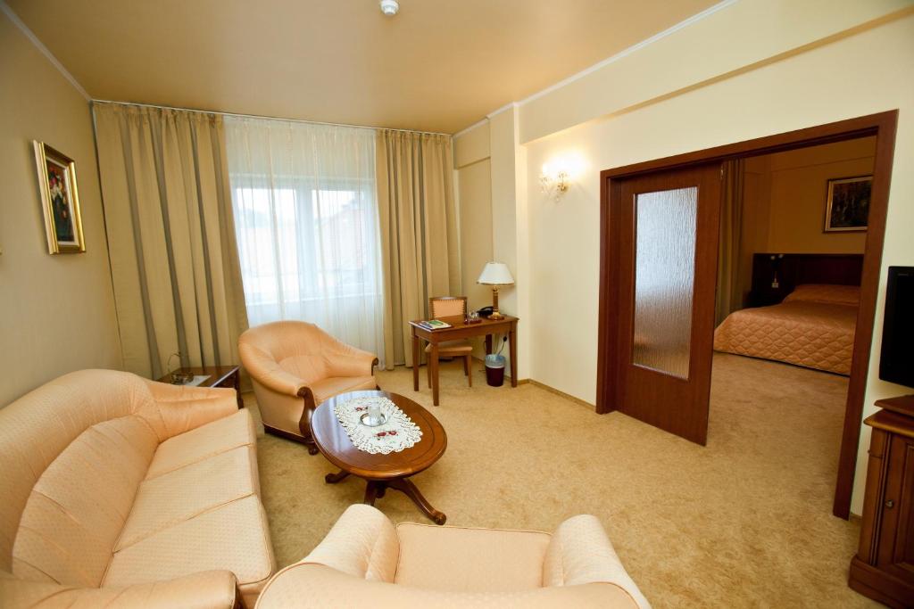 Posezení v ubytování Hotel Maxim