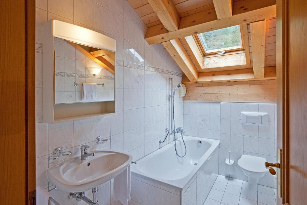 Koupelna v ubytování Les Naturelles