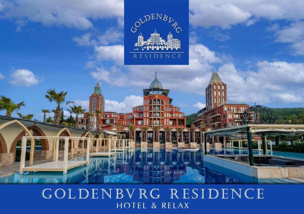 a view of the goldeneye residence hotel and relominium at Goldenburg Residence in Plovdiv