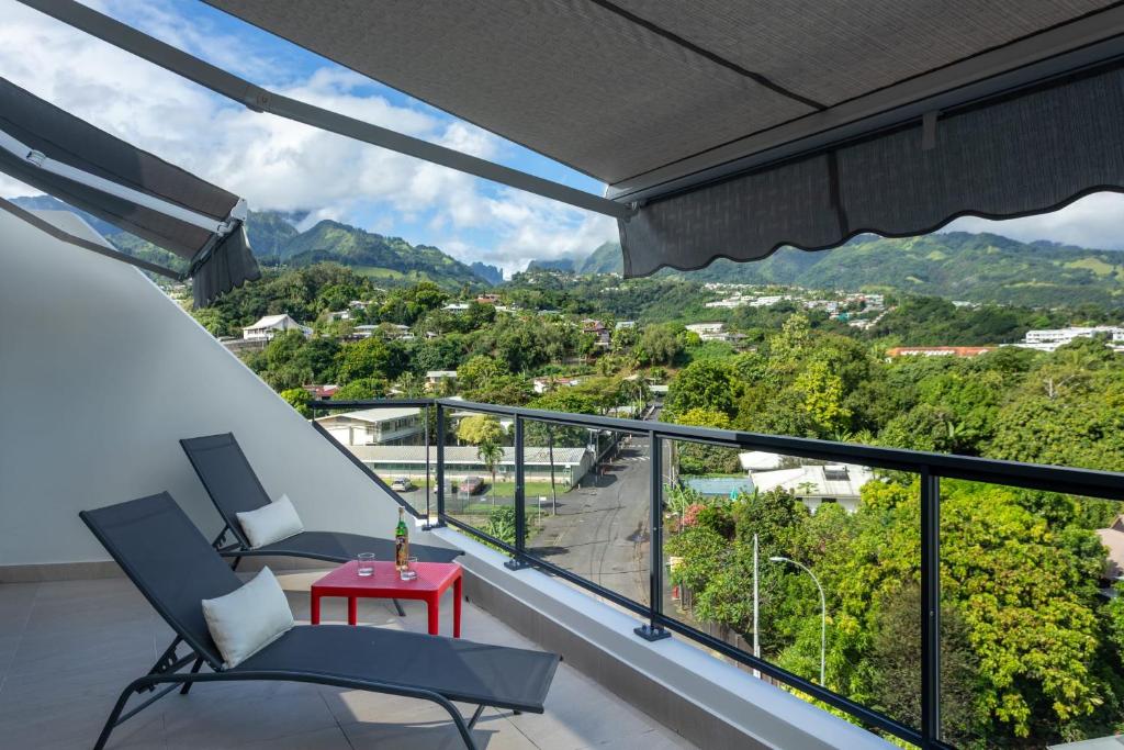 Atea Pearl Vue Diadème terrasse & parking - photo 9 - Tahiti, Polynésie