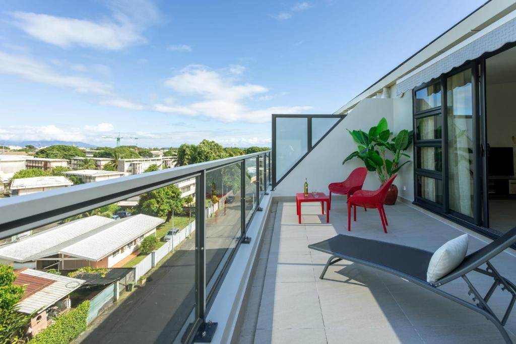 Atea Pearl Vue Diadème terrasse & parking - photo 10 - Tahiti, Polynésie