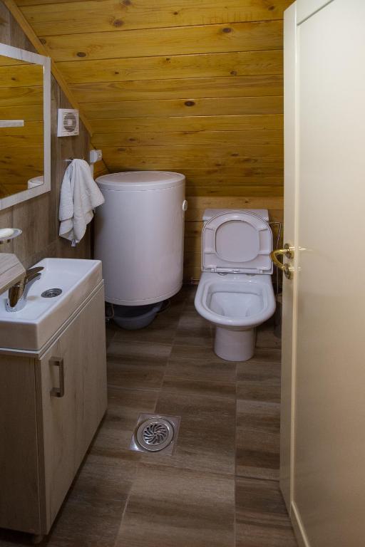 Koupelna v ubytování Vila Dizdarevic Kopaonik