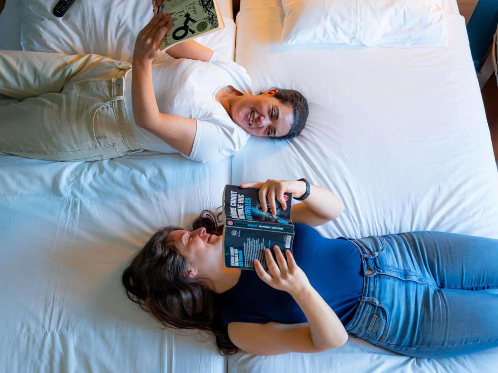 ibis budget Paris Porte de Pantin - Tweepersoonskamer Met 2 Aparte Bedden