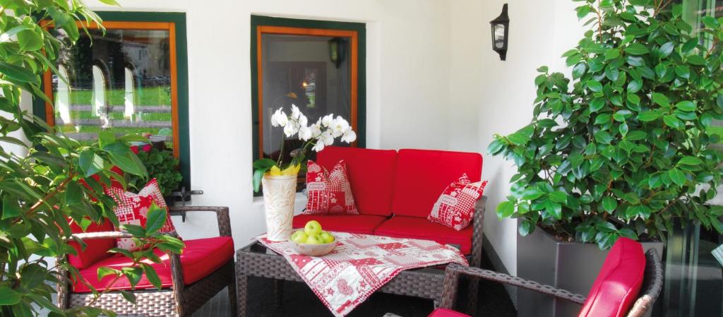 Posezení v ubytování Apparthotel Thalerhof