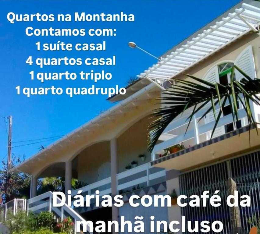 a picture of a house with the words niuriominatioominumscom crimes at Quartos na Montanha in Siderópolis