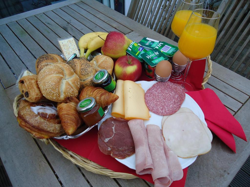 Cibo presso il bed & breakfast o nelle vicinanze