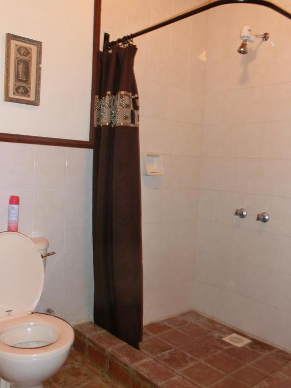 Koupelna v ubytování Mwanzo Lodge