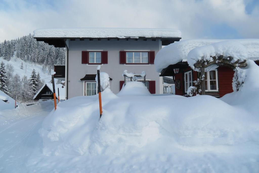 Haus Ortner v zimě