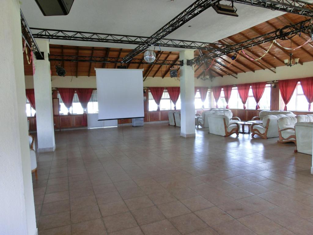 Posezení v ubytování Mwanzo Lodge