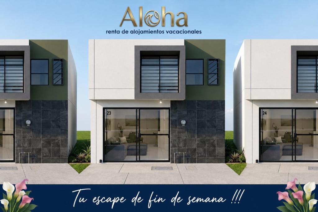 aterior view of a building with the alfa logo at Casa Alcatraz con Alberca, Cuernavaca Morelos in Tezoyuca