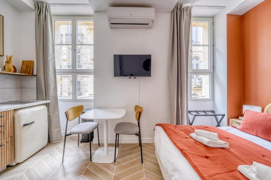 Appartement lumineux climatisé Bordeaux centre