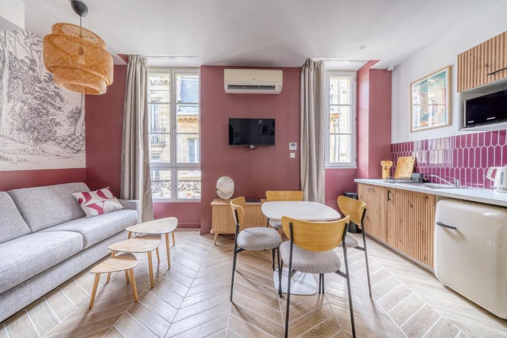 Superbe duplex climatisé Bordeaux centre
