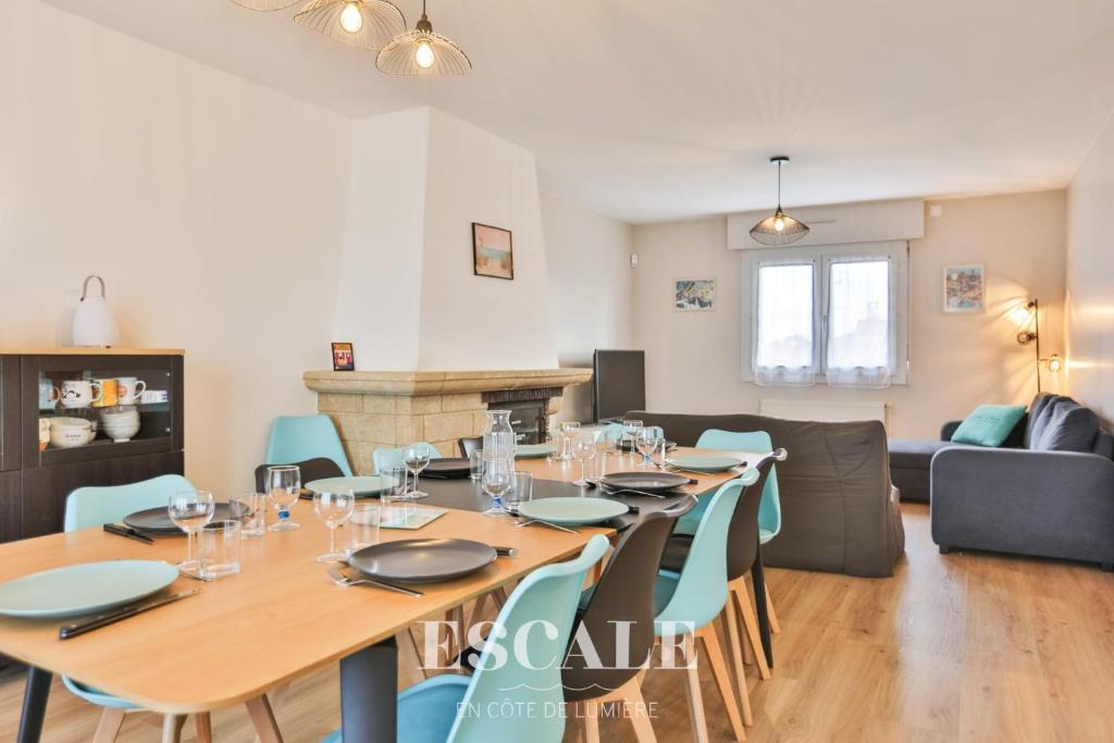 Grande Maison avec Jardin Parking proche de la Plage