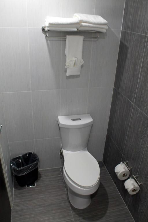 Koupelna v ubytování Casa Inn Business Irapuato