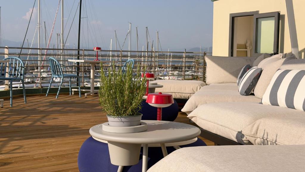Posezení v ubytování Residence Hotel L'incanto Di Boccadarno