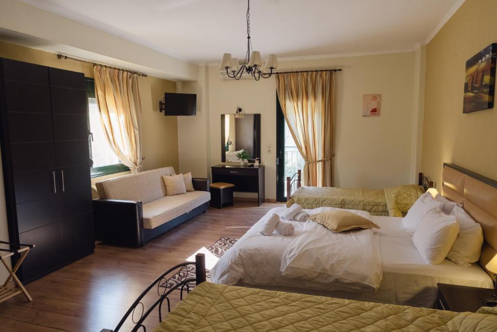 Hotel Agnanti Unique Hospitality - Habitación Familiar Con Vista A La Montaña