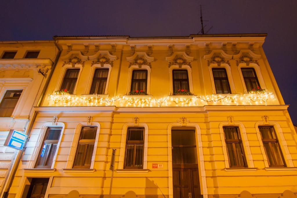 Budova, kde se penzion nachází