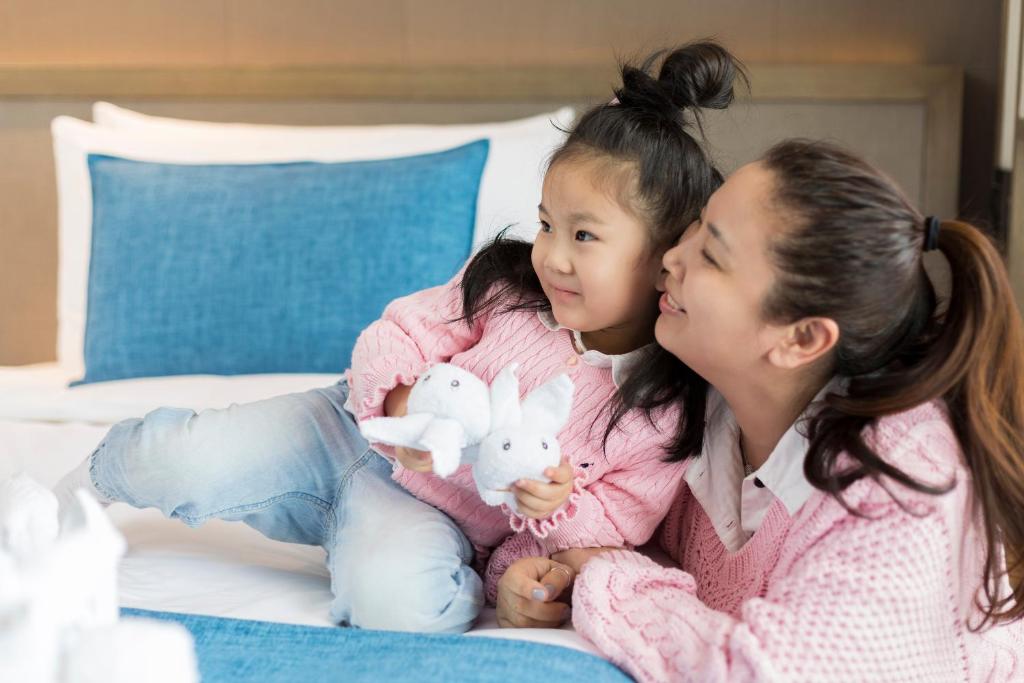Děti v ubytování Novotel Shanghai Clover