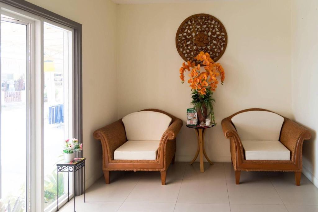 Posezení v ubytování Lotus Suite Hua Hin