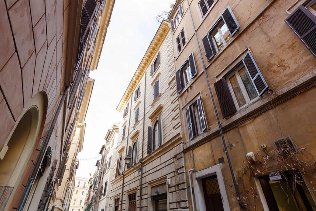 Budynek, w którym mieści się apartament