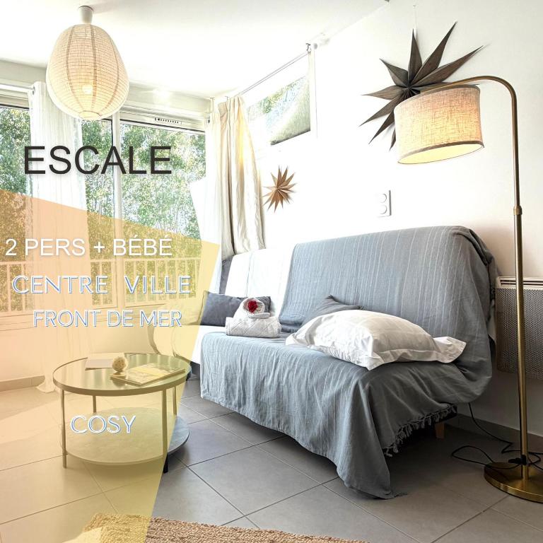 Escale -Cosy & Lumineux -proche port - plage