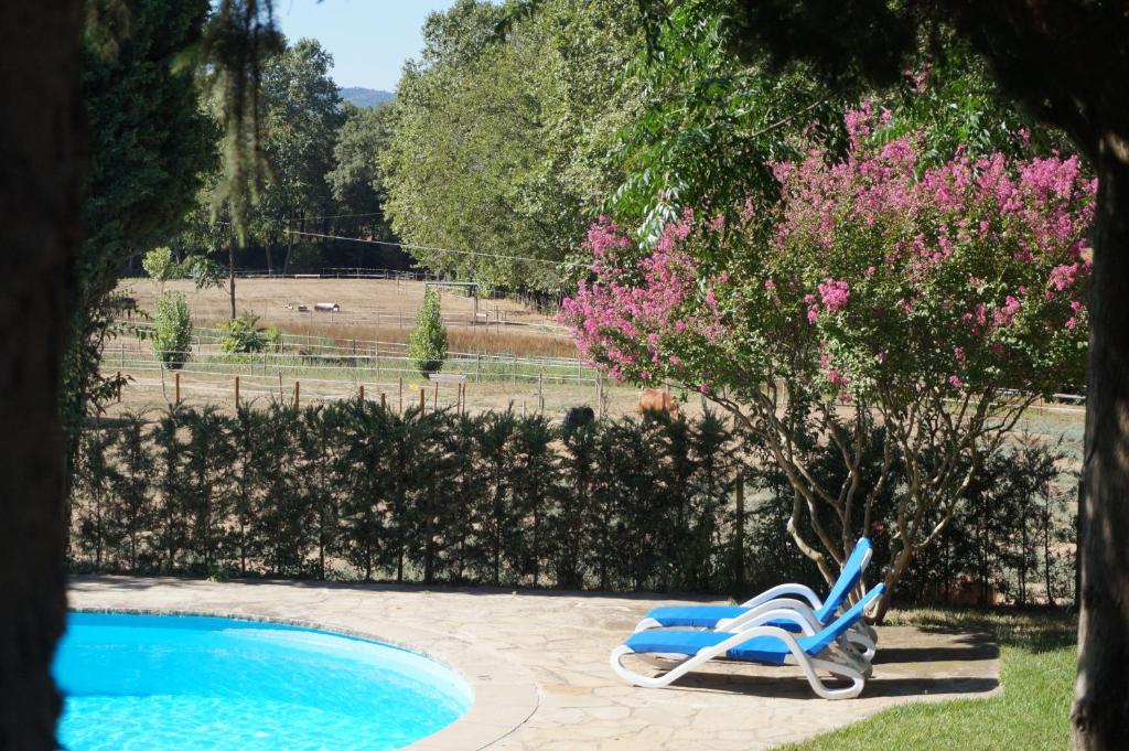 The swimming pool at or close to Hotel Can Ribalta