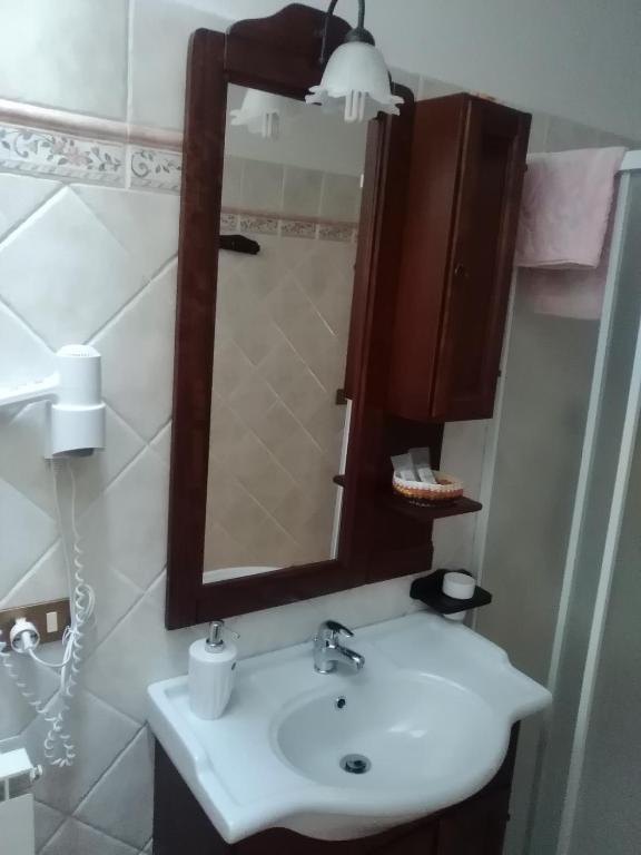 A bathroom at I 3 Porcellini