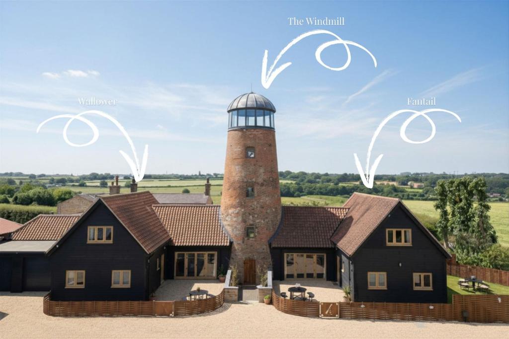 an image of a house with a lighthouse at Wallower in Harpley