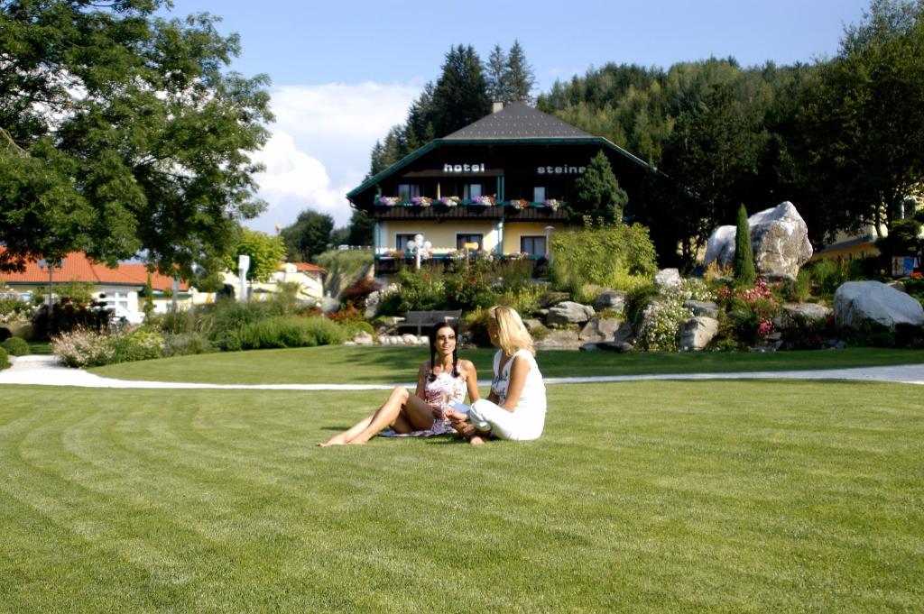 Zahrada ubytování Seehotel Steiner