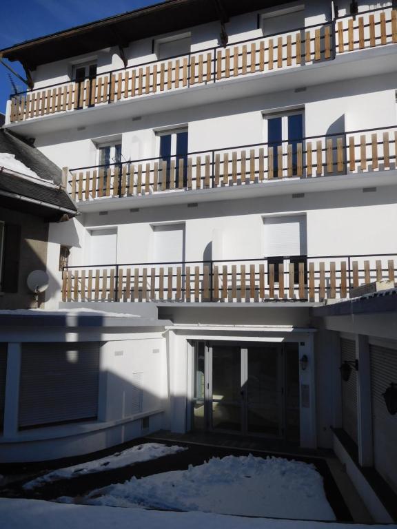 Balkón nebo terasa v ubytování LE TOURISTIC Appartements