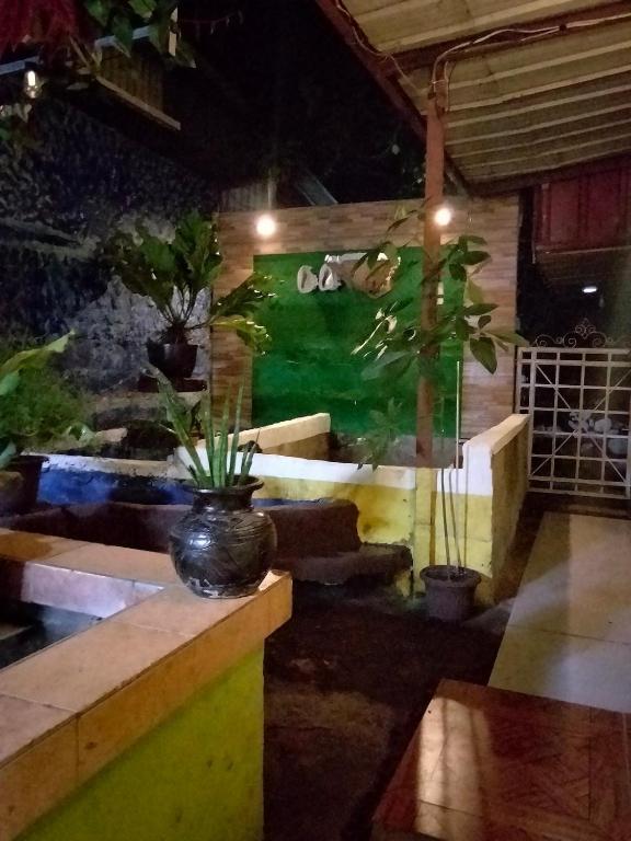 a room with potted plants sitting on a table at DGH Jasaan in Jasaan
